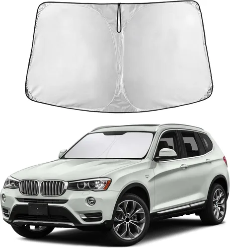Miniatura 34 de Econour Parasol para parabrisas compatible con Honda Civic 2016-2021, protector de parasol plegable para ventana, bloquea los rayos UV y mantiene tu