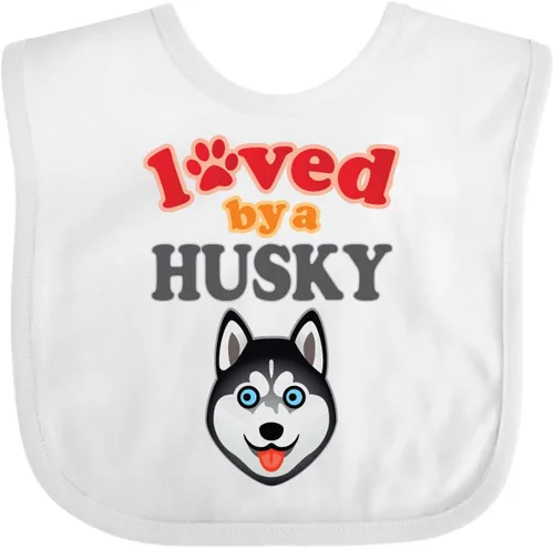 Miniatura 24 de inktastic Husky Dog Lover Baby Bib