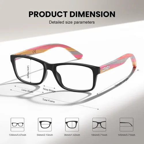 Miniatura 3 de Lentes de bloqueo de luz azul, bisagra de resorte, lectura, juegos, televisión, teléfonos, lentes para mujeres, hombres y mujeres, filtro