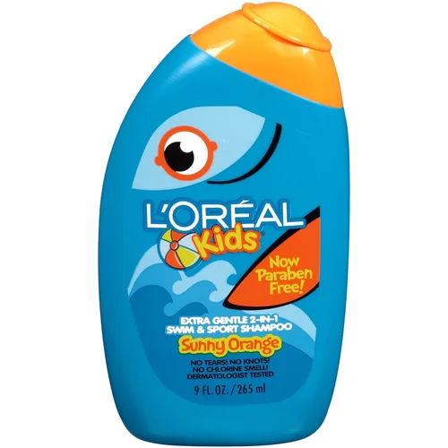 Miniatura 4 de L'Oreal Kids Champú extra suave 2 en 1, batido de fresa, 9 onzas líquidas