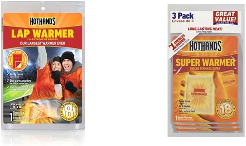 HotHands Los supercalentadores más grandes para cuerpo y manos, 16 x 10 pulgadas, de larga duración, seguros, inodoros, activados por aire, hasta 18