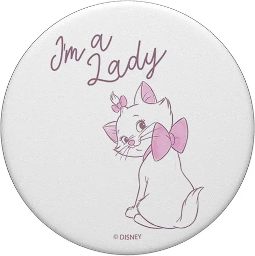 Miniatura 3 de Disney Aristocats Marie I'm A Lady Portrait PopSockets intercambiables PopGrip