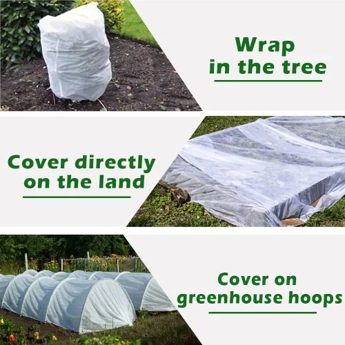 Miniatura 5 de Cubierta de Protección contra Heladas para Plantas, Manta de Jardín de Invierno de Tela Anti-Heladas de 5x60 pies, Cubierta Flotante de Hilera