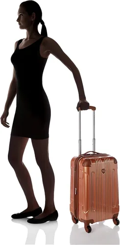 Miniatura 7 de Travelers Club Luggage Polaris Hardside Expandable Carry-On Spin 20 pulgadas