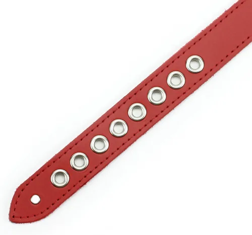 Miniatura 3 de VP Leather Martin I Collar – Stylish Adjustable Neck Collar for Men & Women - Top Grain Leather & Soft Lambskin, Fashionable Design w/Nickel Plated