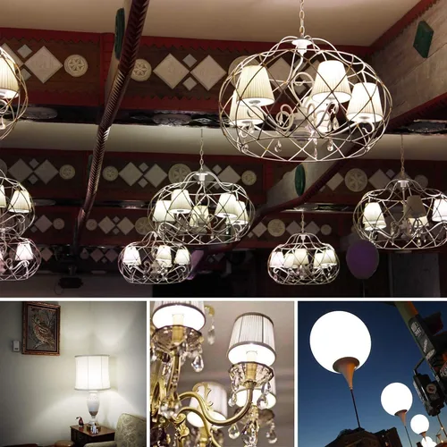 Miniatura 6 de Bombillas LED E12, 15 W, luz blanca diurna de 6000 K, 1500 lm, bombillas de rosca Edison pequeñas, equivalente a incandescente de 120 W, paquete de 4