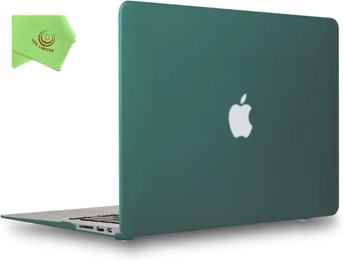 Miniatura 72 de Carcasa para MacBook Air de 13 pulgadas, UESWILL, carcasa rígida mate de tacto suave para MacBook Air de 13 pulgadas (Modelo A1466 / A1369) de Negro