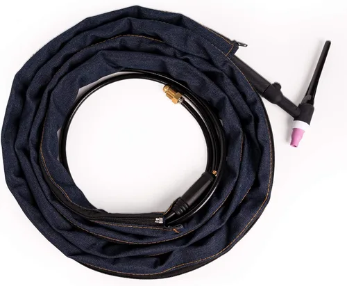 Miniatura 3 de YESWELDER Cubierta para Cable de Soplete TIG Cowboy con Cremallera Estilo Chaqueta 7.6 Metros (25 Pies de Longitud)