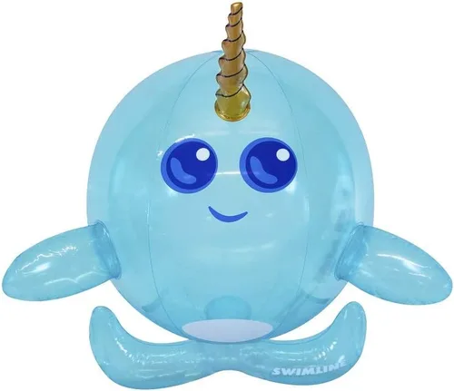Miniatura 9 de SWIMLINE Bola de playa inflable: accesorio divertido para piscina y playa para fiestas, barbacoas y diversión en el patio trasero, diseño Americana