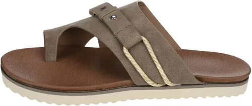 Miniatura 7 de Sandalias ortopédicas para mujer, pantuflas para caminar con soporte de arco, sandalias casuales antideslizantes A4# Caqui