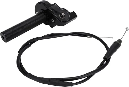 Miniatura 4 de JFG RACING Conjunto de Acelerador para Motocicleta, 7/8" 22mm Puños de Acelerador de Giro Rápido con Cable de Acelerador de Aleación de Aluminio