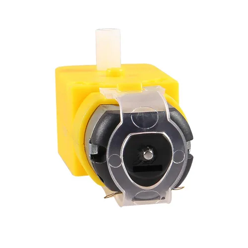 Miniatura 5 de Motor eléctrico de CC de 3 V-6 V, motor de caja de cambios magnética TT de doble eje, bricolaje para Arduino Smart Car Robot Toys Cars Chassis