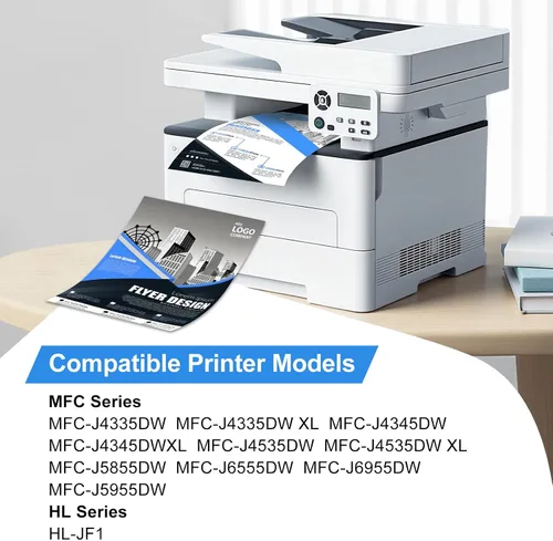 Miniatura 2 de LC406XL LC406 - Cartuchos de tinta para impresora Brother LC406XL LC 406 XL, funcionan con impresora MFC-J4335DW MFC-J5855DW MFC-J6555DW MFC-J4535DW