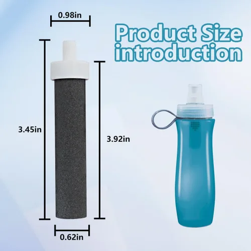 Miniatura 2 de Paquete de 10 cartuchos de filtro de agua aptos para botellas Brita - Repuesto compatible con BB06