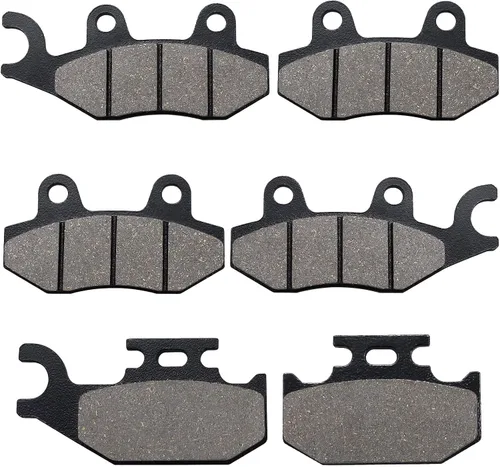 Pastillas de freno Kabing delanteras y traseras para Yamaha Rhino 660 YXR660 4x4 2004-2007 Rhino 450 YXR450 4x4 2006-2009 Raptor 700 700R YFM700