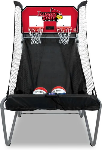 Miniatura 22 de Pop-A-Shot - Home Dual Shot with NCAA Graphics l Sensor Scoring l 16 Game Modes l 7 Balls l Foldable Storage l for All NCAA Fans