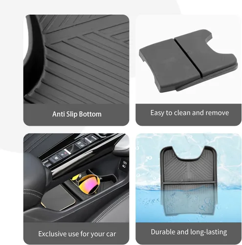 Miniatura 5 de CDEFG Bandeja organizadora de consola central HR-V 2023 2024 2025 2026 para Honda HR-V 2023-2026, bandeja de consola inferior, caja
