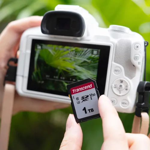 Miniatura 8 de Transcend SDC300S Tarjeta SD SDXC de 128 GB, compatible con cámaras DSLR, cámaras digitales, cámaras de rastro, videocámara, hasta 100 MB/s, UHS-I