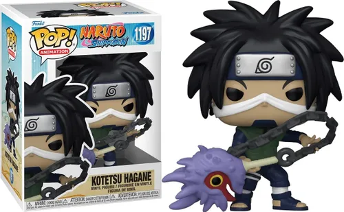 Miniatura 2 de POP Naruto Shippuden - Figura de vinilo de Kotetsu Hagane Funko (paquete con funda protectora de caja compatible), multicolor, 3.75 pulgadas