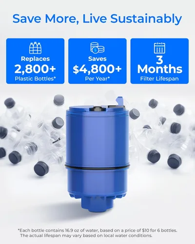 Miniatura 6 de Reemplazo de filtro Waterdrop para todos los sistemas de filtración de grifo PUR®, PUR®Plus, filtro de agua para grifo Pur® RF-9999®, certificado