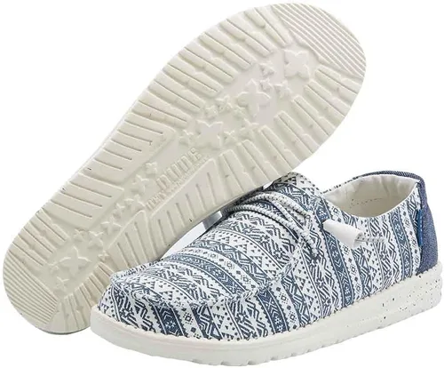 Miniatura 95 de Hey Dude Wendy - Zapatos de mujer, mocasines sin cordones para mujer, cómodos y ligeros