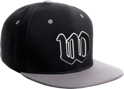 Miniatura 1686 de Daxton Gorra clásica con visera de billete plano con letras del alfabeto inglés antiguo de la A a la Z