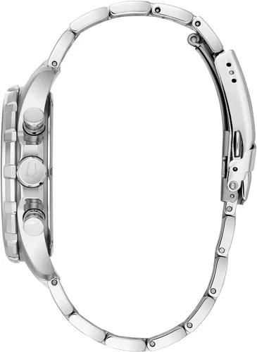 Miniatura 3 de Bulova Reloj cronógrafo de cuarzo para hombre con correa de acero inoxidable 96B256, azul, pulsera, Azul, Pulsera
