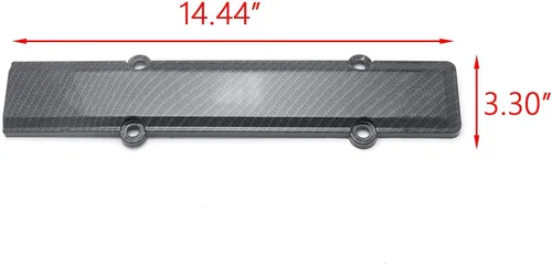 Miniatura 2 de x xotic tech Cubierta de inserción de bujía de válvula de motor Serie B, estilo de fibra de carbono, compatible con Honda Civic B16 B18 VTEC