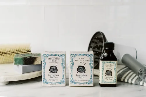 Miniatura 5 de Three Sisters Apothecary Barras de Champú Sólido Diario de 4.75 oz. (Lavanda y Árbol de Té)