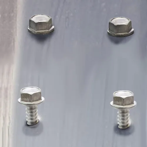Miniatura 7 de Tornillos de chapa metálica #8 x 3/4 pulgadas, 100 tornillos de acero inoxidable 410 tornillos autorroscantes rápidos de acero inoxidable 410 SG TZH