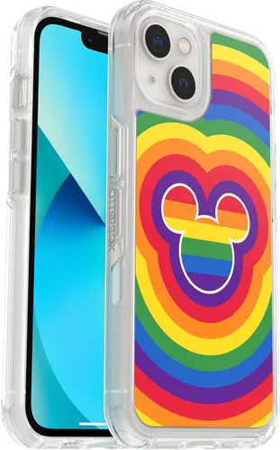 Miniatura 8 de OtterBox Symmetry Series Funda transparente solamente para iPhone 13, aerosol degradado Spray Ombre
