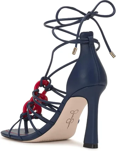 Miniatura 6 de Jessica Simpson Women's Achaia Caged High Heel Sandal Heeled