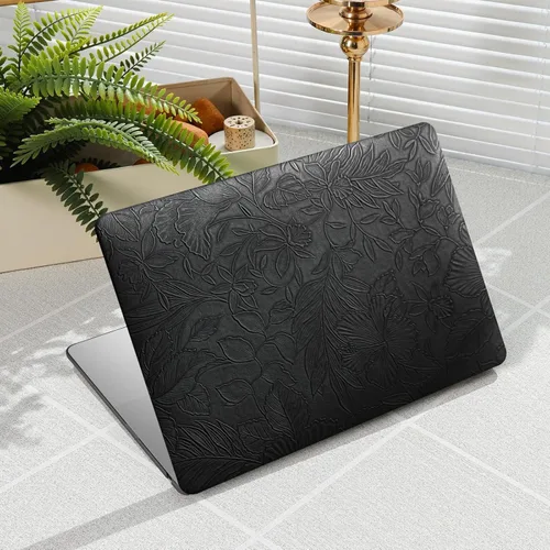 Miniatura 17 de iCasso Funda para MacBook Air de 13 pulgadas 2017-2010 versión anterior modelo A1466 A1369, carcasa rígida de cuero retro para MacBook Air de 13