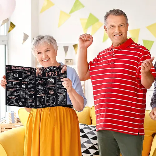 Miniatura 5 de Tarjeta de cumpleaños número 51 para mujer, regalos de cumpleaños 51 para mujer, tarjeta de cumpleaños 51 jumbo para esposa y marido, tarjeta única
