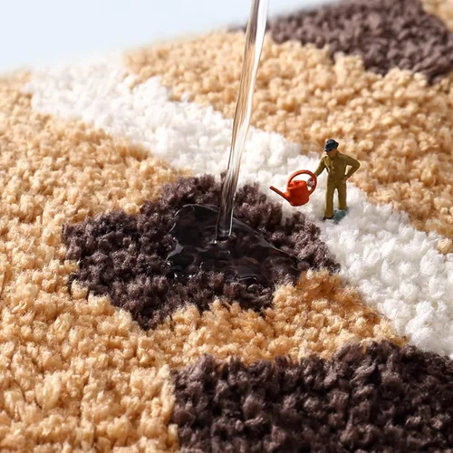 Miniatura 6 de Alfombra con forma de gato de 16 x 24 pulgadas, tapete de ducha, tapete de baño linda, alfombra de baño con cara de gato, alfombras de área lavables
