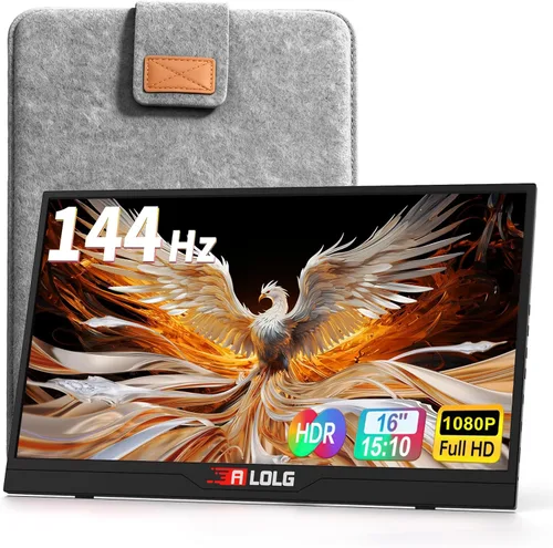 Miniatura 10 de Monitor portátil de 10.5'' para laptop, monitor de pantalla portátil de 2K FHD 60HZ, entradas USB-C y HDMI, panel IPS ultradelgado con HDR