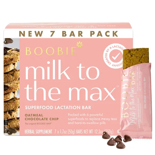 Miniatura 12 de Boobie Bar - Barra de lactancia con mantequilla de maní y superalimento para madres lactantes para aumentar el suministro de leche #1 Barra