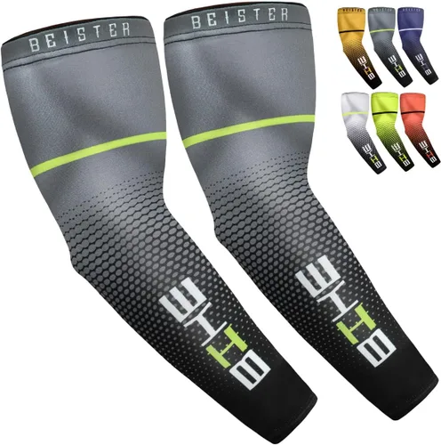 Miniatura 21 de beister Mangas de compresión de enfriamiento con protección solar UV para hombres y mujeres ciclismo