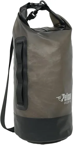 Pelican - ExoDry Bolsa pequeña de 10 litros - Negro - Impermeable - Correa para el hombro - Gruesa y ligera - Compresión seca enrollable - Mantiene