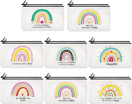 Miniatura 8 de Yahenda Bolsa de Maquillaje de Cosméticos de 16 Piezas, Bolsa Inspiradora con Cremallera, Regalos de Agradecimiento Inspiradores para Mujeres