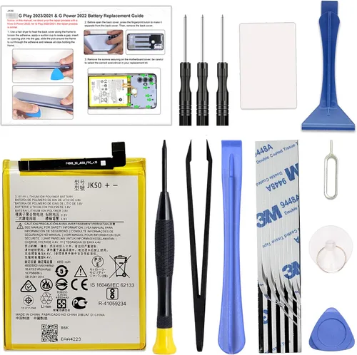 Miniatura 16 de GREEN FUSION Solo para reemplazo de batería Moto G8 Plus, batería KD40 para Moto G8 Plus, con kit de herramientas de reparación