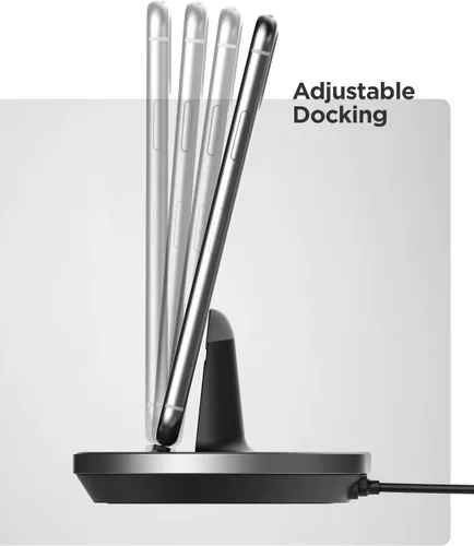 Miniatura 2 de Soporte de carga para iPhone con certificación MFi, base Lightning de escritorio con cable USB-C integrado para carga rápida Apple iPhone 14 Pro
