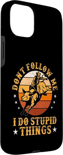 Miniatura 21 de Carcasa vintage para iPhone XS Max Don't Follow Me I Do Stupid Things