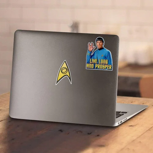 Miniatura 3 de Popfunk Classic Star Trek Sudadera con capucha y pegatinas