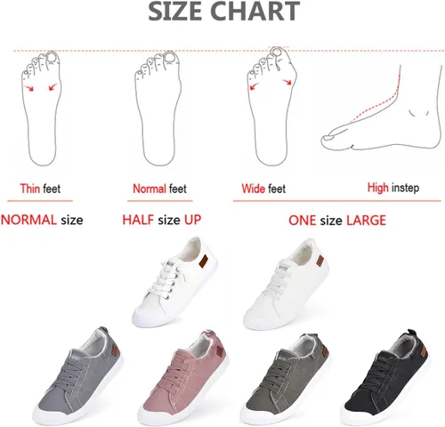 Miniatura 2 de JENN ARDOR - Tenis de lona para mujer, mocasines de meter, moda estilo casual 2022, punta redonda, suaves, cómodos, zapatos planos para caminar