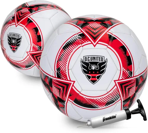 Miniatura 43 de Franklin Sports Pelotas de fútbol oficiales del equipo MLS - Balones de fútbol oficiales tamaño 5 - Balón de fútbol de tamaño y peso reglamentario