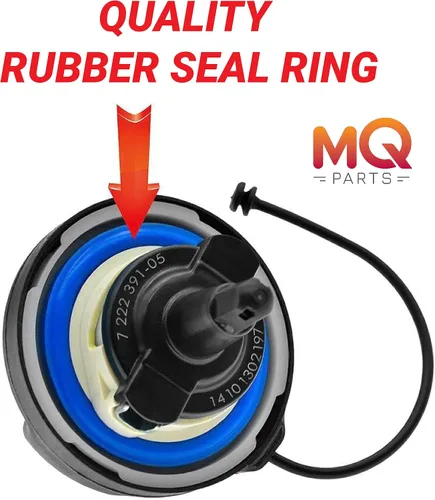 Miniatura 5 de 16117222391 Tapa del depósito de combustible Tapa de llenado de gas para Mini Cooper y BMW Serie 3 525i 528i 530i 535i X1-X6 128i 135i 228i 335i