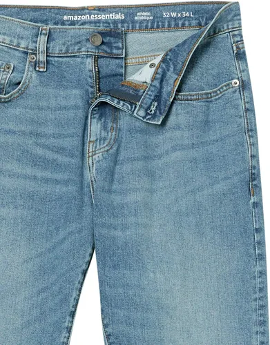 Miniatura 8 de Tienda Essentials - Jeans elásticos de ajuste atlético para hombre