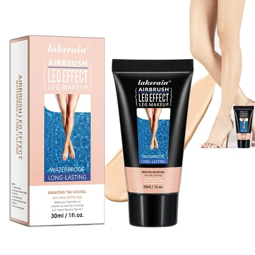 Maquillaje de piernas impermeable sin transferencia, corrector corporal de cobertura completa para piernas, crema para cubrir venas, tono de piel