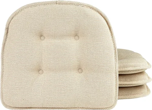 Miniatura 19 de Cojines antideslizantes para silla, ensamblados en Estados Unidos, almohadillas de asiento antideslizantes en forma de U para comedor, cocina
